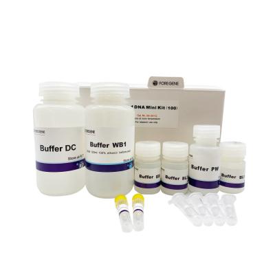 China Blood Genomic DNA Mini Kit DNA Isolation Kits Clinical Testing Reagents for sale
