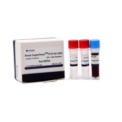 Китай Blood SuperDirect PCR Kit EDTA UNG For Dentification Of Anticoagulated Whole Blood продается