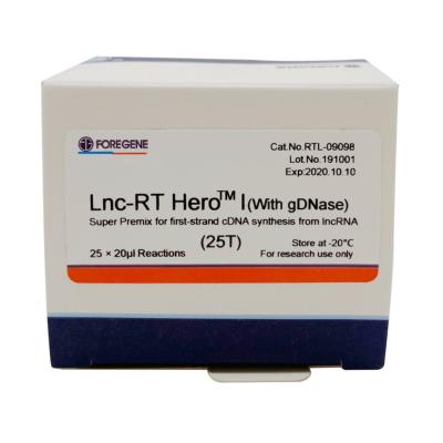 China DNase Lnc-RT HeroTM I Super Premix  Reverse Transcription Kit 25×20ul Rxns for sale