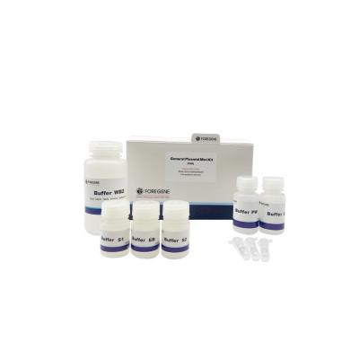 China High Purity General Plasmid Mini DNA Isolation Kit Without Adding RNase for sale