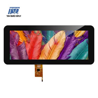 China Car Dashboard HDMI 1920x720 Resolution IPS Glass TFT LCD Display 12.3