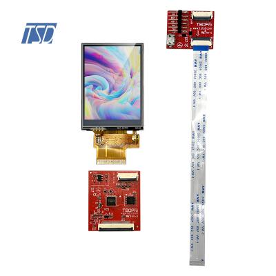 China UART Protocol 2.4'' 240x320 Tft Lcd Display Module HMI With Resistive Screen for sale