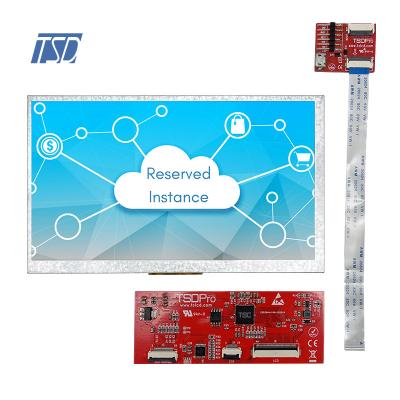 China 12H Angle 800x480 7 Inch Tft Lcd Screen Module Wth UART Hmi Interface for sale