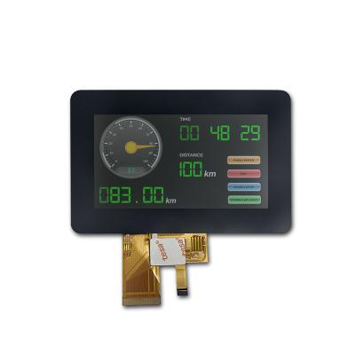China 480x272 4.3 Inch Touch Screen Motorcycle Meters Ips Tft Lcd Module 16 LEDs 800Cd/M2 for sale