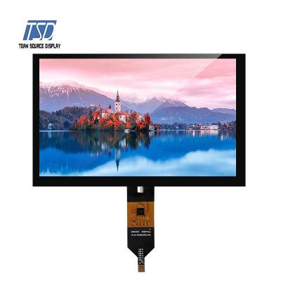 China 500 liendres 800x480 Panel de visualización de 7 pulgadas IPS RGB TFT LCD con CTP y tablero en venta