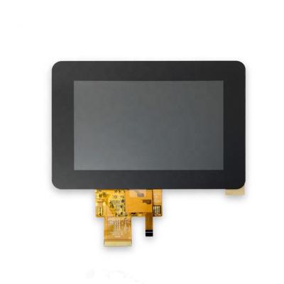 China brillo del panel de exhibición del Lcd del tacto 800x480 450 pantalla del módulo de la exhibición de Tft Lcd de 5 pulgadas en venta