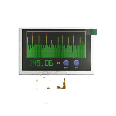 China Transflective  5 Inch Tft Lcd Display Sunreadable RGB Interface 6H Viewing Angle for sale