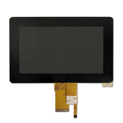 China 7 pantalla táctil capacitiva de la pulgada 1024x600 con el vidrio del interfaz IPS de 24bit RGB en venta