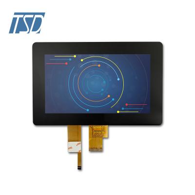 China 1024x600 resolution 7 inch capacitive touch panel tft lcd screen module for sale