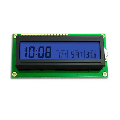 China 16x2 Character Lcd Display 3.3 V 122x44x12.8mm Outline 6 O'Clock Angle for sale
