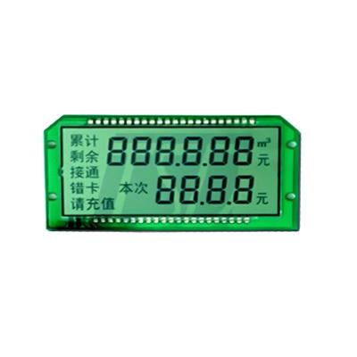 China Radio Customized LCD Screen  Multicolor Backlight For Money Counting Machine for sale