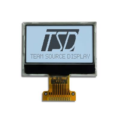 중국 포지티브 COG LCD 디스플레이 25.58x6 활성 영역 128x64 도트 6시 시야각 판매용
