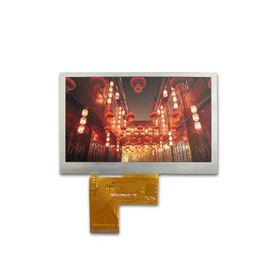 China 800x480 ST7262E43 IC 700nits IPS TFT LCD Display 4.3 Inch With RGB Interface for sale