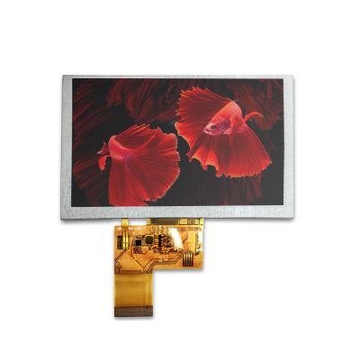 China 4,3 tela de exposição da polegada 480x272 ST7282 IC 500nits TFT LCD com relação do RGB à venda