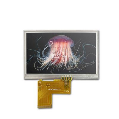 China 4,3 tela de exposição da polegada 480x272 ST7282 IC 250nits TFT LCD com relação do RGB à venda