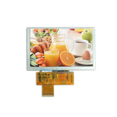 China RGB Interface 5 Inch 480x272 300nits TFT LCD Display Screen With ST7257 IC for sale