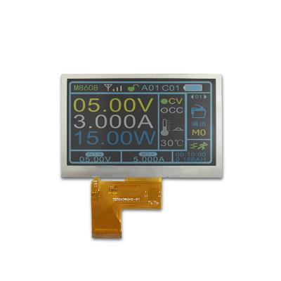China 4.3'' 4.3 Inch 480xRGBx272 Resolution RGB Interface IPS High Brightness Outdoor TFT LCD Display Module for sale
