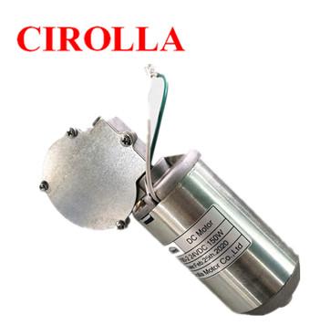 China Permanent Magnet Brushed Dc Geared Motor Low Speed Bronze CE / CCC / SGS for sale