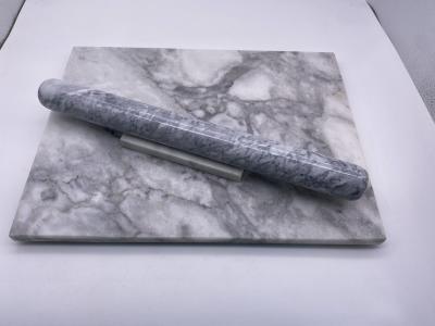 China Marble Stone Rolling Pin Polished smooth Dia39cm 4cmL for sale