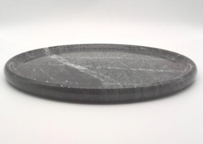 中国 容易なクリーニングの石のサービングの皿100%の自然な大理石の独特で優雅な静脈 販売のため