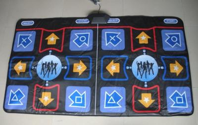 China Double Player Non Slip Dancing Pad School Dance Mat For TV / PC for sale