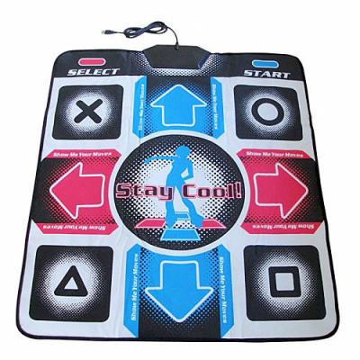 China Wired TV USB 32 Bit Electronic Dance Mat With 100 Songs + 3 Games for sale