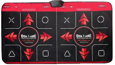 China Red USB Game Duet Plug And Play Dance Mat / Pad , Thickness 8mm for sale