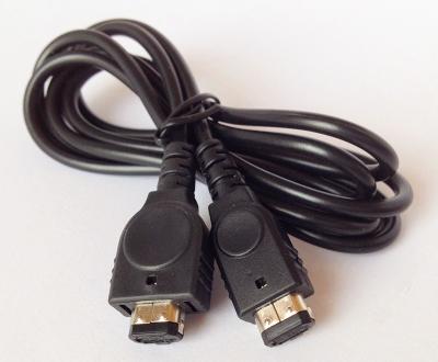 China 1.2M length 3.5 OD Video Game Cables , GBA 2 Player Connect Cable for sale