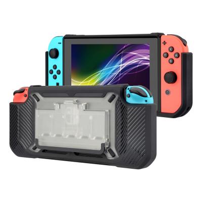 China Hard case protector for Nintendo Switch with cards holder and stand for sale
