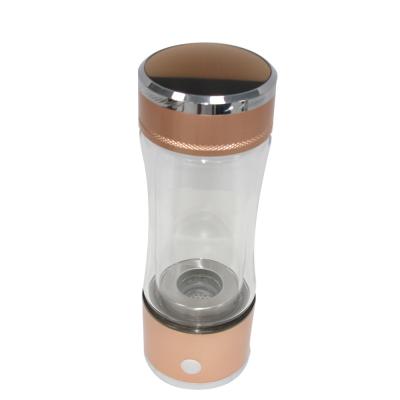China Glass Hydrogen Rich Water Bottle 280ml 3.6 V 2.88 W For Gym for sale