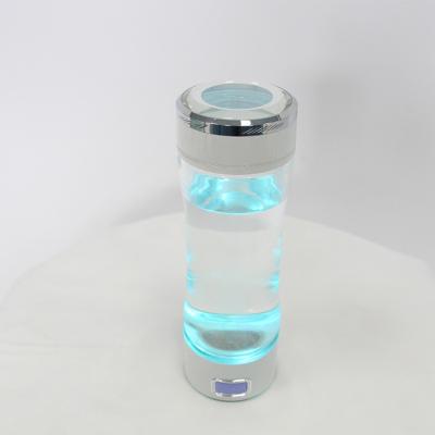China Hidrogênio alcalino Rich Water Bottle Plastic 280 Ml USB recarregável à venda