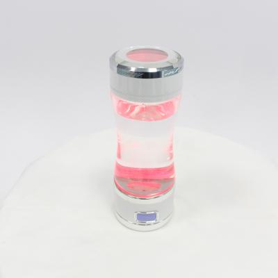 China 280 Ml 1500 MAh Spe Pem Hydrogen Water Bottle Generator With Light for sale
