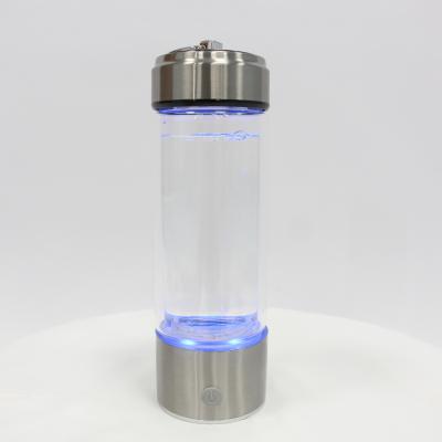 China Taza mínima de la energía de hidrógeno 1500ppb de Rich Water Bottle 3 primeros del hidrógeno H2 del metal en venta