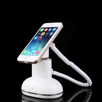 China COMER ant-theft cable locking charge and alarm counter display stand for Tablet PC pad security display for sale