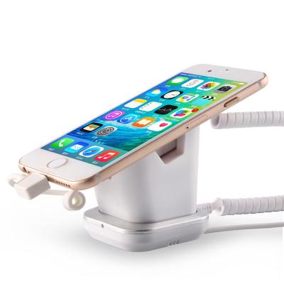 China COMER desk display cellphone security display charging and alarm stand with charging cord for sale