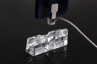China COMER 6 USB port Cellphone Security Mounting Acrylic Cradles with Alarm and Charger for sale