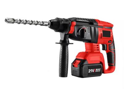 China 21V Cordless Rotary Hammer Drill 4.0Ah Brushless Lithium Advanced Concrete 26mm for sale