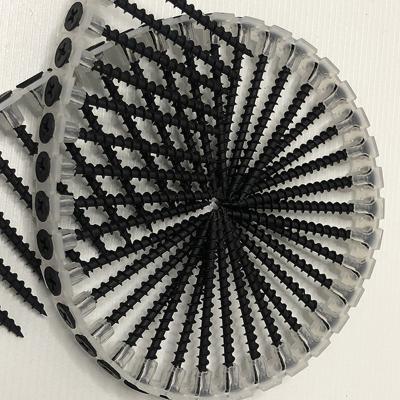China 3.5 X 25mm Coarse Thread Auto Feed Screws Drywall Bugle Head Plasterboard for sale