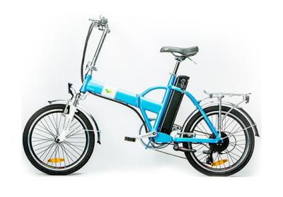 China Folding Pedal Assist Electric Bike Li-Ion Pocket Battery Removable  For Exercise for sale