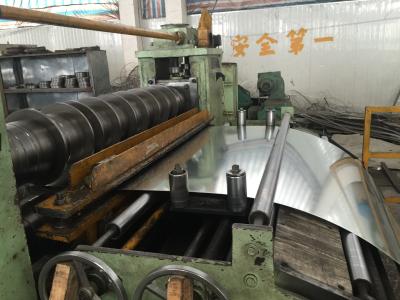 China A linha de corte MAZS (0,2-1)x600 é usada para laminação a frio, bobina galvanizada, desbobinamento, corte e recuo à venda