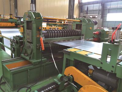 China GI PPGI Steel Coil Slitting Machine , 80m/min High Speed Slitting Line for sale