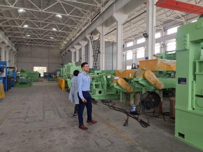 Chine machine de fente de tôle d'acier de 5-20mm, machine de fente automatique à vendre