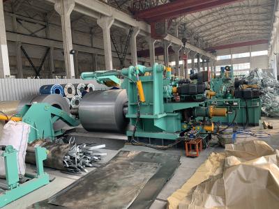 China 1800mm Steel Sheet Slitting Machine Five Roller Leveling for sale