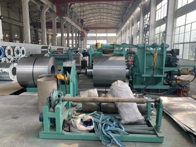 China 3-12mm Thick Sheet Slitting Line With Heavy Type Hydraulic Decoiler for sale