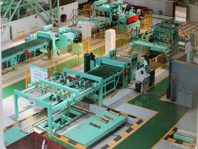 China corte de máquina de 1-6m m Decoiling a la longitud 40m/min ajustable en venta