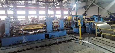 China El metal galvanizó los SS de acero arrolla la máquina que rajaba 0.3-2m m en venta
