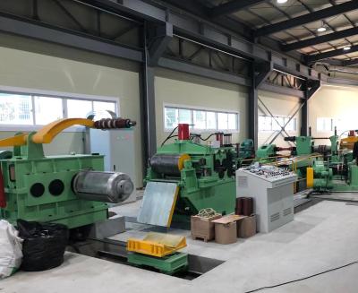 China Automatic Copper Strip Slitting Machine 90KW With Adjustable Tensioner for sale