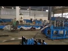 3 - 5mm Guardrail Roll Forming Machine With Gear Box Drive