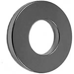 China High Performance Radial Magnetization Diametrically Magnetized Ferrite Ring Speaker Magnet for sale