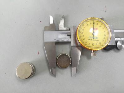 China 50x20mm Coin-Sized Neodymium Disc Refrigerator Magnets Holder for sale